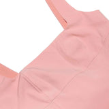 Backless Large Bow Mini Dress-Outfit