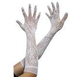 Cloud Lingerie Lady Bridal Glove Seduction Web Of Brothed With Finger Sleeve Spider Lace