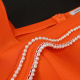 New Banquet Black Dress Elegant Collared Collared Studd Dress Dress Dress