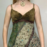 Sensing Irregular Suspension V-Neck Lace Side Design Long-Term