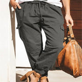 Solid Color Casual Fashion Pocket Lace-up