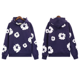 Trend Sports Shirt Hip-Hop Wood Cotton Printing Suit High Street Loose Hooded Suit-Outfit