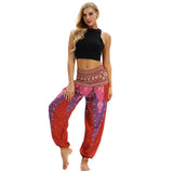 Feather Digital Printed Leisure Yoga Dance Lightweight