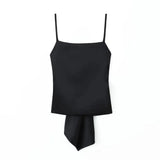 2025 New Women's Solid Color Repair Behind The Back Strap
