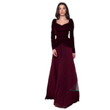 Autumn New Style Splicing Fake Two Elegant Long Dress