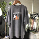 Toloer Celebrity Short-Sleeved T-Shirt Women's Wear 2024 Summer Wear New Korean Version Of Harajuku Loose-Match Half-Sleeve T-Shirt