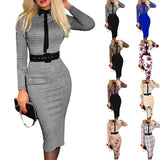 Spring And Summer New Women's Long Sleeve Belt