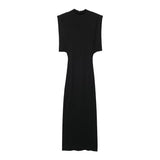 Winter Women's Temperament Thin With Cushioned Shoulder Knit