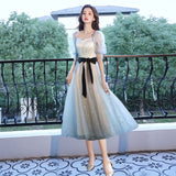 Evening Dress Dress Dress 2025 New Banquet Temperament Host Winter Adult Ceremony Student Art Evening