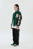 2022 Women Coats and Jackets Hip Hop High Street Bomber Jackets Baseball Uniforms New Female Casual Loose Stitching Jacket
