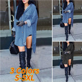 Attractive Charming Women's Long-sleeved Irregular