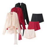 Temperament Lantern Dress Women's Spring New Short Skirt To Collect Irregular Lotus Leaf Edge