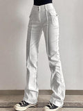 Vintage Low Rise Woven Pants-Outfit