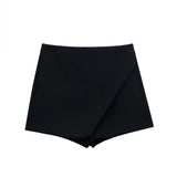 Toloer Summer New Women's High Waist Asymmetric Casual Pants Multi-Color Long-Term Large Number Of Spot-Outfit