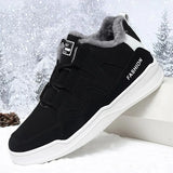 o'clock New Winter Couple Snow Boots Trendy High-top Quality Male Casual Footwear Outdoor Slip Resistant Ankle Lovers