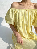 Dress Women's Long Dress Design Embroidered European Quality Women's Summer