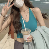 Summer New Net Red Small Sling Vest Female Hot Girl Hanging Sleeveless