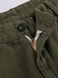 Pocket Patched Straight Cargo Jeans-Outfit