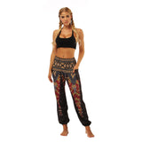 Feather Digital Printed Leisure Yoga Dance Lightweight