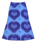 Tie-Dye Heart Wrap Midi Skirt-Outfit