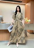 Printed Jumpsuit-Outfit