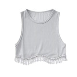 2022 Women Beaded Tank Tops Sexy Beading Glitter Basic Cotton T Shirt Vest Tops Summer Shiny Halter Solid
