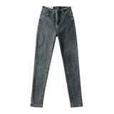 New Jeans, Women's Wear, Autumn And Winter, High Waist, Slim Figure, Skinny Trousers, Buttocks Pencil Pants 8205-Outfit
