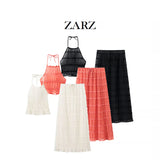 Homemade New Women's Folding Top Hanging Neck Sling Skirt