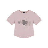 Toloer Design Sense Hot Girl Bottom Female Summer 2024 New Interior With Short Sleeve Slim Slim T-Shirt Top Tide