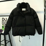 Autumn Winter Bomber Quilted Jacket Female Coat Women Woman Short Parka Basic Jackets Outerwear Free Shipping Cocoon
