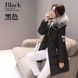 Cotton-Padded Jacket Women Coat New Winter Korean Version Slim Down Padded Jacket Women Long Plus Thick Cotton-Padded Jacket Women-Outfit