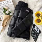 2021 Winter New Jacket Long Sleeve Coat Clothes Women Tops Thick Warm Feminino Puffer Jacket Harajuku Feminina Zipper