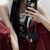 Toloer New 2024 Vest Wears The New Summer Sleeveless T-Shirt Slim Slim Sweet Hot Girl Short Top-Outfit