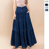 Ins Street Babes Low-Rise Make Old Holiday Cake With Cowboy Dress Women's