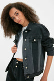 Trendyol With Color Block Denim Jacket
