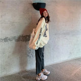 Print Cute Oversized Sweatshirt Korean Loose Plus Velvet Long Sleeve Women Sweetshirts Pullover Womens Clothing