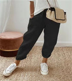 Cotton And Linen Solid Color Casual