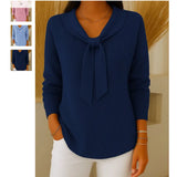 Solid-Colored Women's Knitted Sweater Autumn/Winter