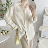 Sunscreen Shirt Woman 2025 Summer New Shirt Cardigan Jacket Small French High-Grade External
