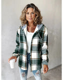 Leisure Explosion Lady Big Lattice Lady Jacket Lattice Autumn Winter