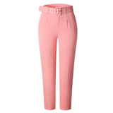 Women's Spring And Summer High-Waisted Leisure Trousers Slim Slimming Suit Trousers Ladies Trousers Autumn Professional