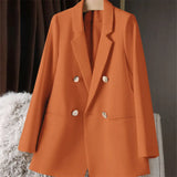 Toloer Suit Jacket Female Spring And Autumn 2024 New Small Spring And Autumn Suit Jacket Temperament Korean Version Casual Women-Outfit
