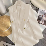 Toloer Spring And Autumn Women's Korean Version Of The New Design Sense Simple Temperament Fashion Suit Long Sleeve Coat Candy Green Suit-Outfit