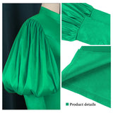 Bubble Sleeve Christmas Dress Party Dress Party Dress Party Dress Party