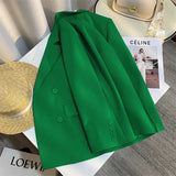 2025 New Fragrant Taro Purple High-End Temperament Pop Blazer Female Korean Version Of Casual