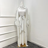 Cotton Blend Wear Dress Skirt Three-piece