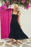 Spring And Summer New Personality Skirt Temperament Elegant Print Sleeveless Back Strap