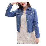 Women Denim Jacket For Women Coat Jacket Single Breasted Short Denim Female Jacket Coats 2023