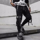 Men's Overalls Trousers 2023 Spring And Autumn New Men's Trousers Chaopai High Street Casual Trousers And Men's Trousers-Outfit