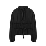 New Multi-Color Loose Casual Version Of The Provincial Silk Long-Sleeved Shirt